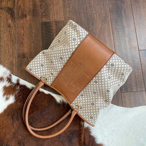 Tommy Hilfiger Tote in signature brown - Picture 4 of 7